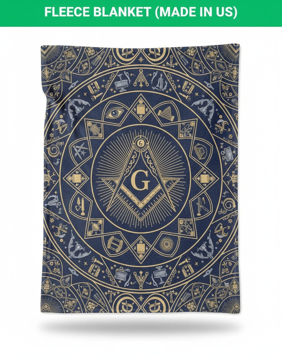 MasonView | Fleece Blanket (Made in US)