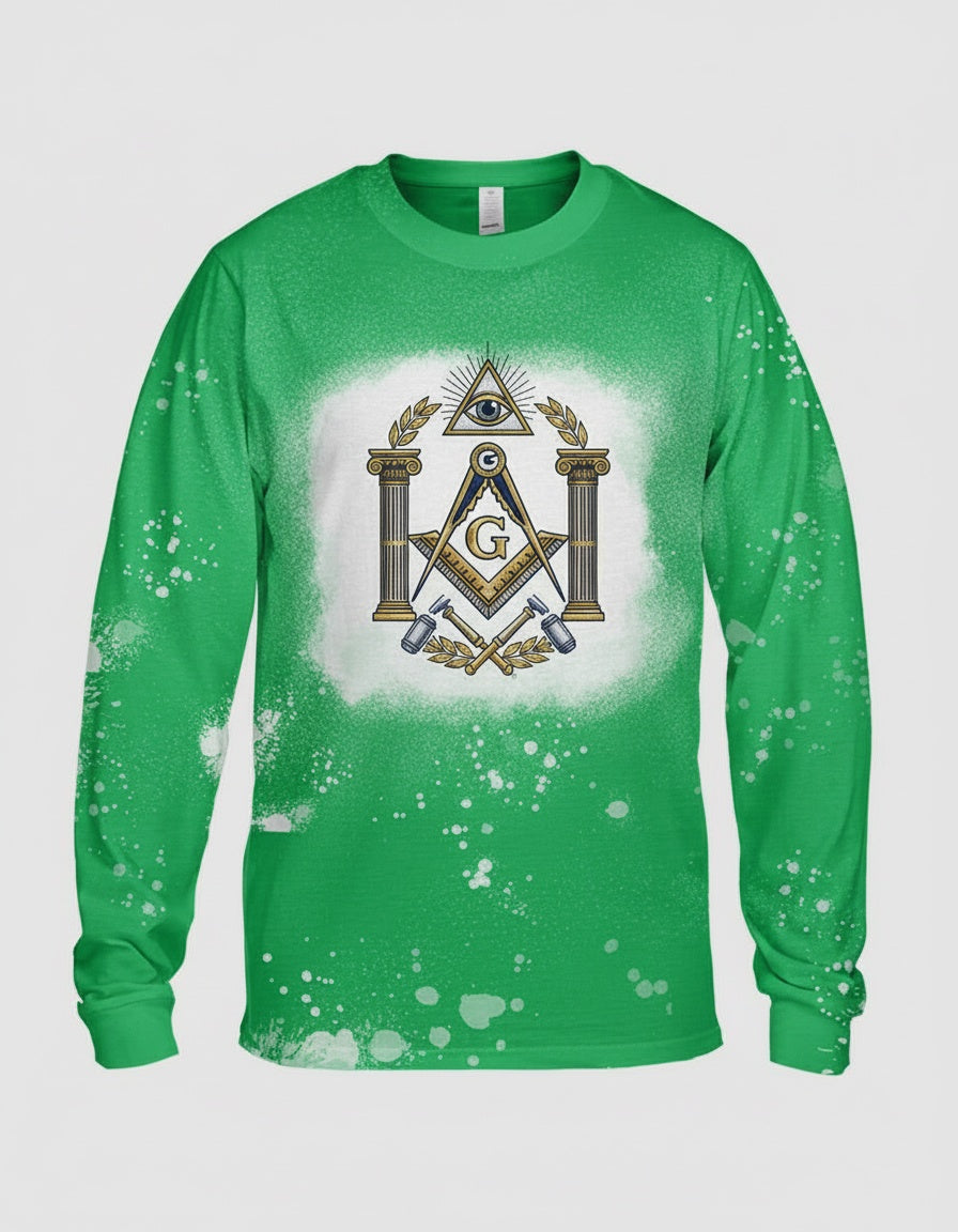 MasonView | Bleached Long Sleeve T-Shirt