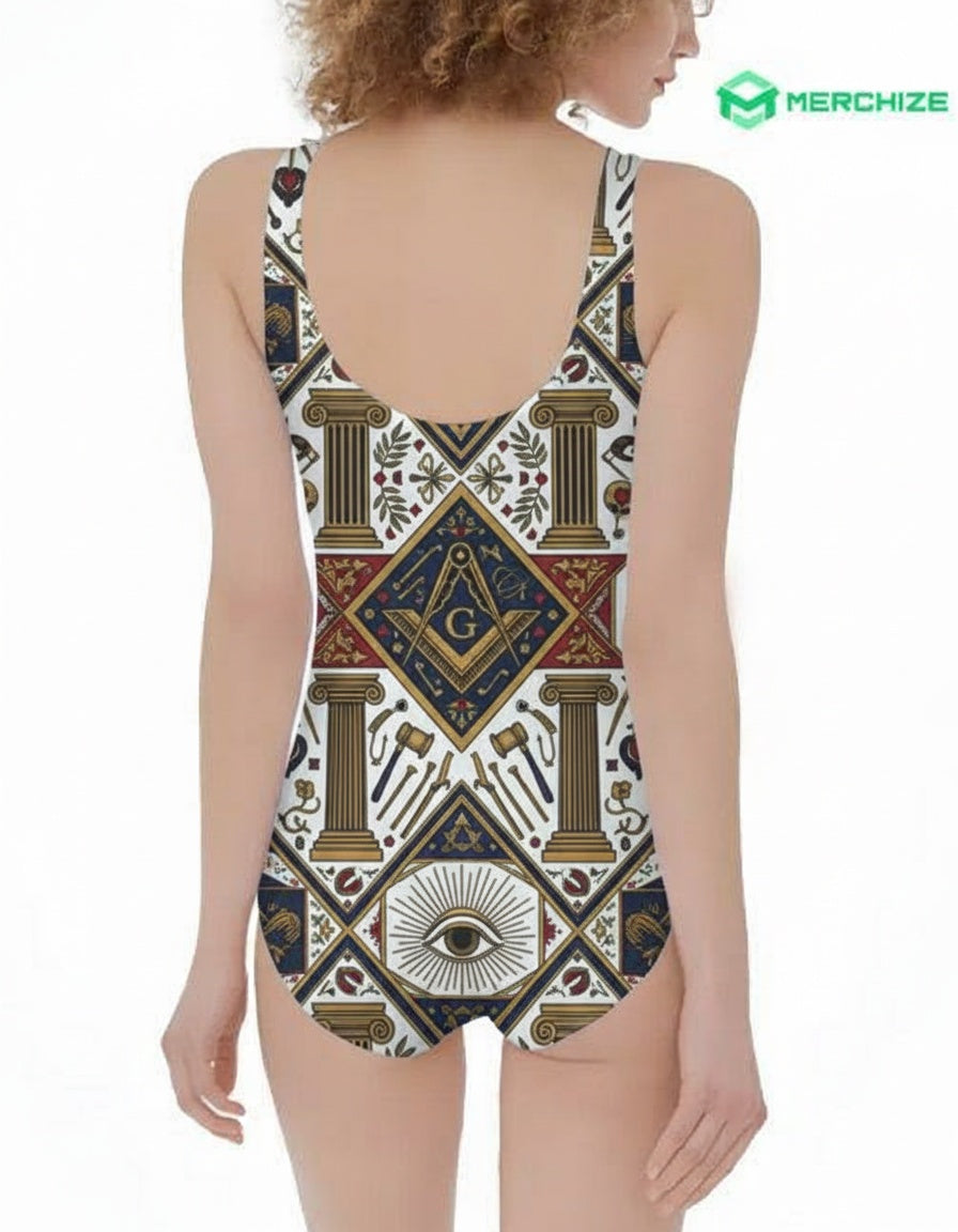 MasonView | All-over Print One-Piece Swimsuit