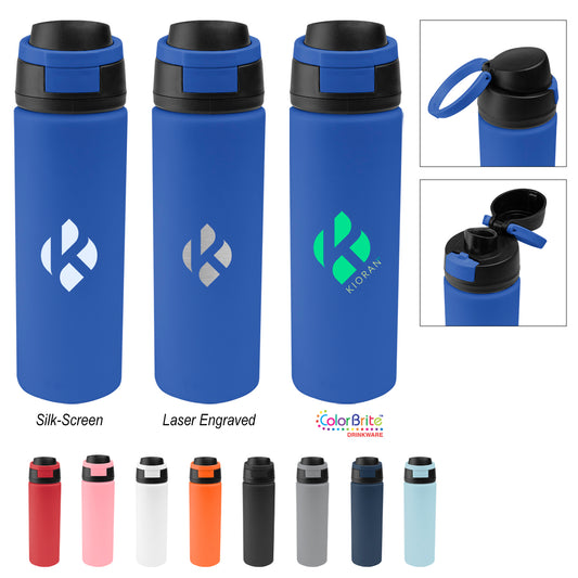 MasonView 24 Oz. Pop Sip Recycled Stainless Steel Bottle group image