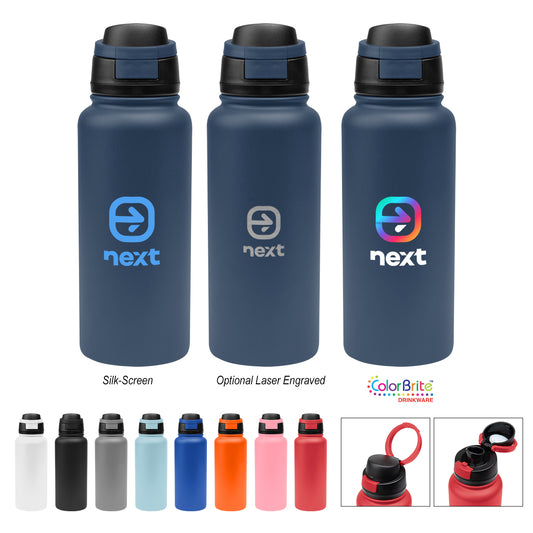 MasonView 32 Oz. Pop Sip Recycled Stainless Steel Bottle group image