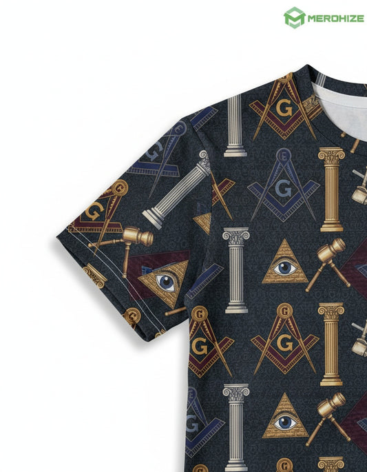 MasonView | All-over Print Kids and Youth T-shirt