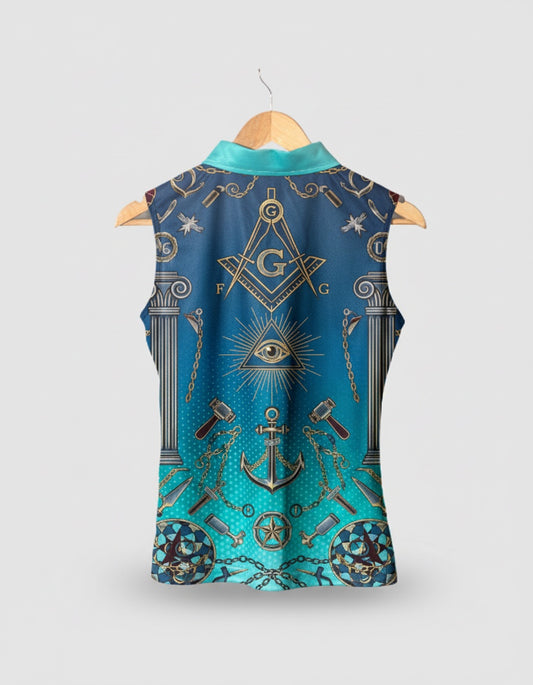 MasonView | Women's Sleeveless Performance Polo Shirt