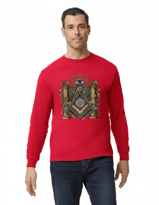 MasonView | Long Sleeve T-Shirt Gildan 5400