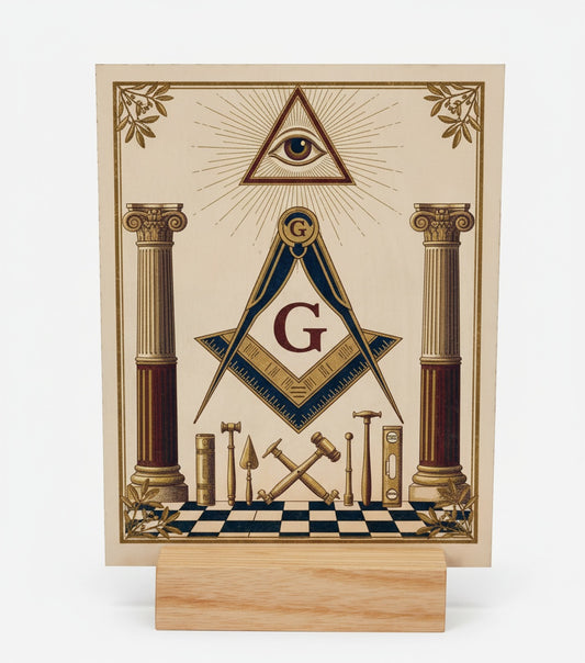 MasonView | Wood Photo Print With Stand