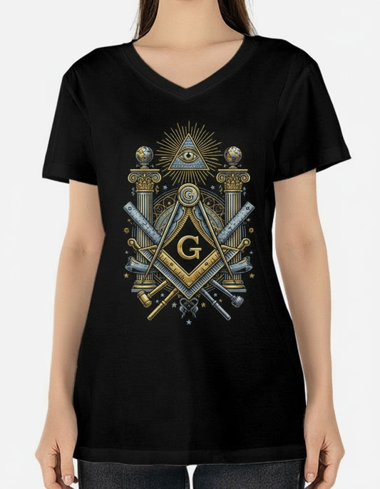 MasonView | Women's V-neck T-shirt