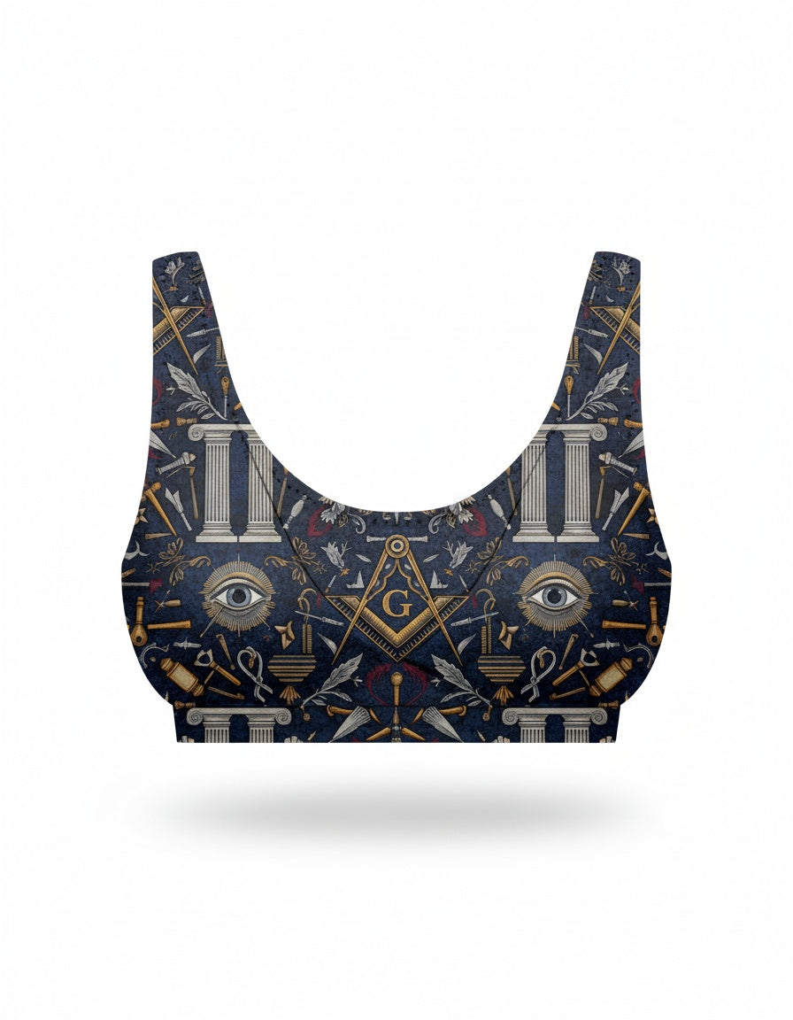 MasonView | All-over Print Bralette