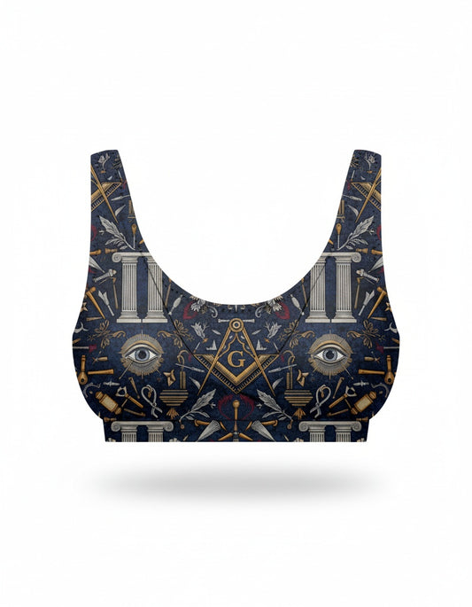 MasonView | All-over Print Bralette