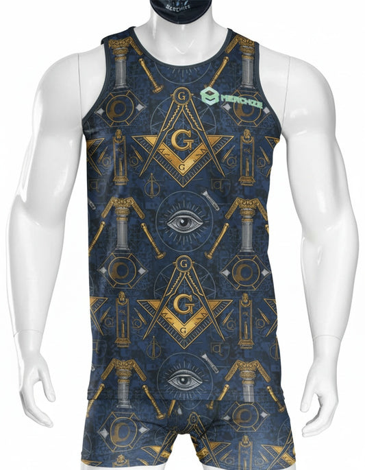 MasonView | All-over Print Tank Top