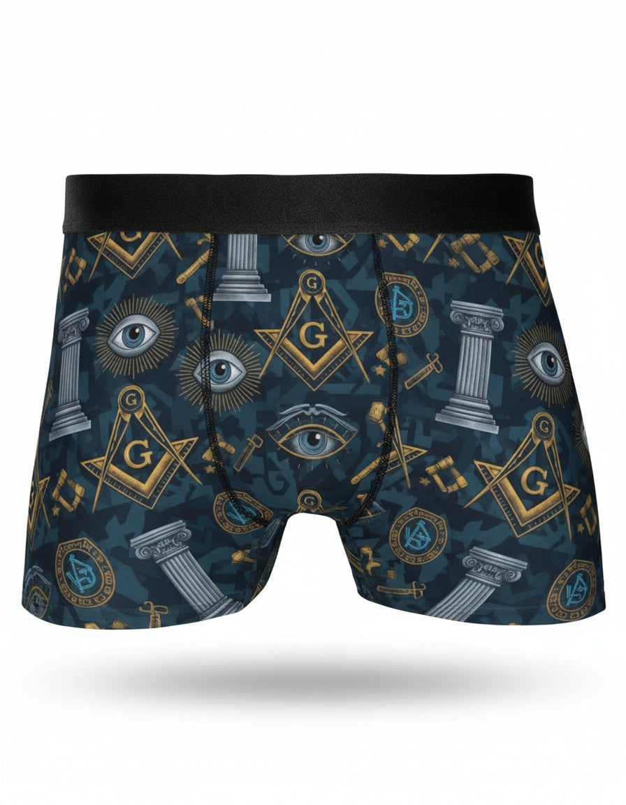 MasonView | All-over Print Men's Boxer Briefs