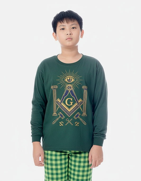 MasonView | Youth Long Sleeve T-shirt