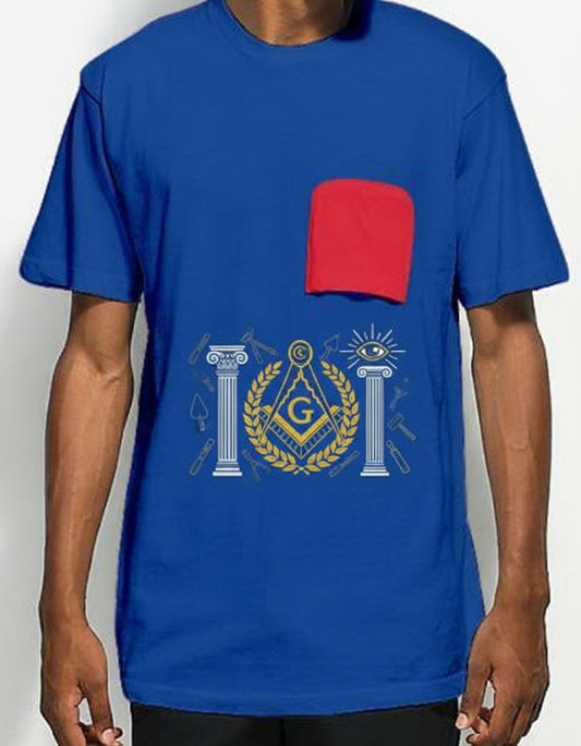 MasonView | Upside Down Pocket T-shirt
