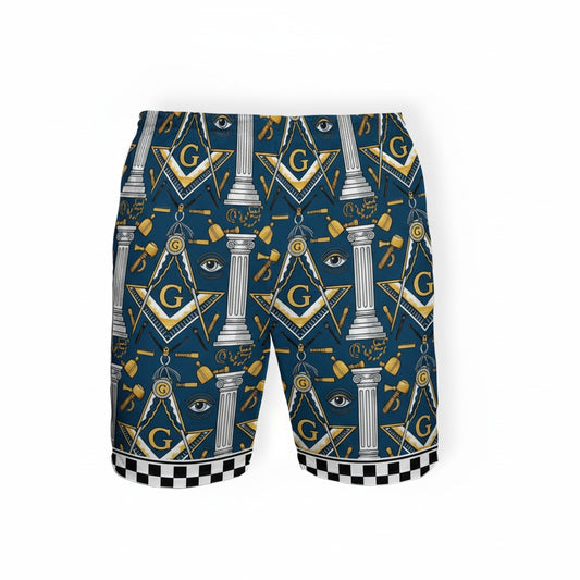 MasonView | All-over Print Sports Shorts