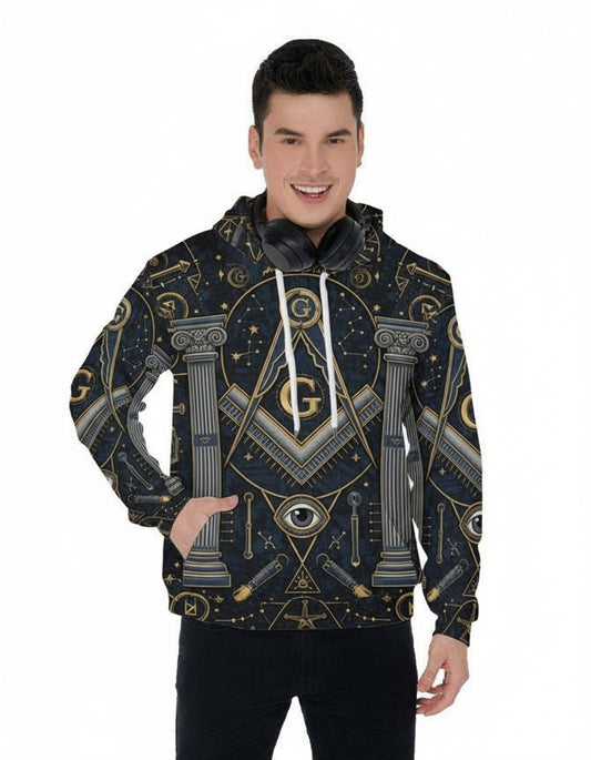 MasonView | All-Over Print Hoodie (Midweight)