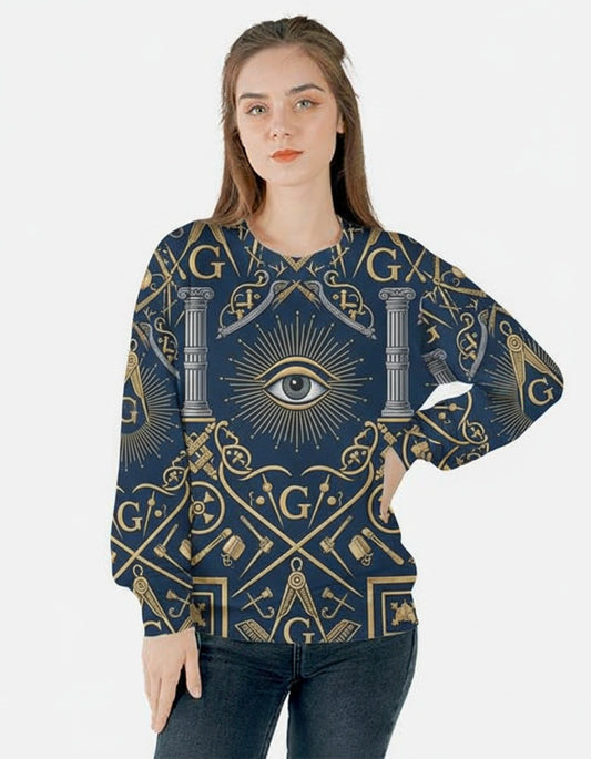 MasonView | All-over Print Sweater