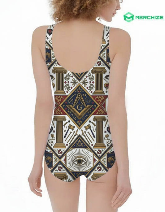 MasonView | All-over Print One-Piece Swimsuit