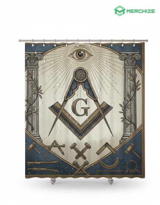 MasonView | Bathroom Curtain