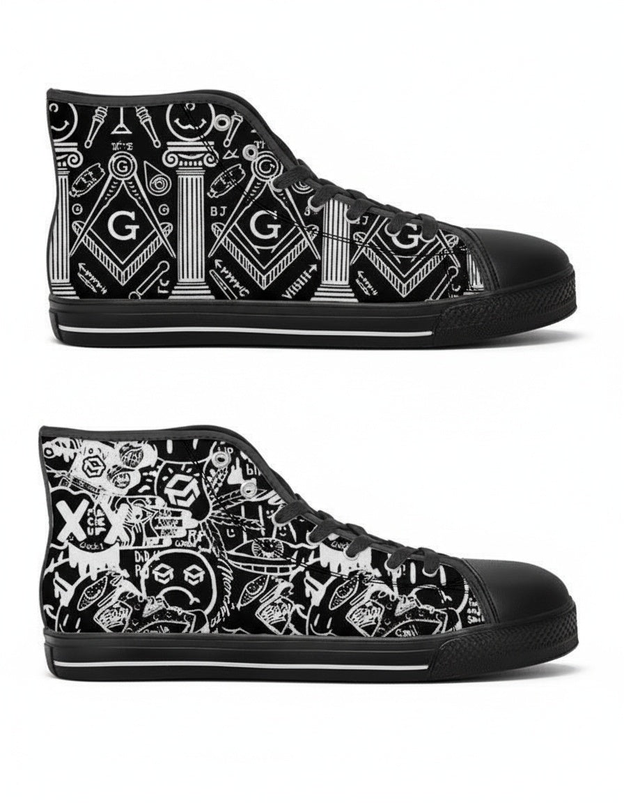 MasonView | High Top Canvas Shoes