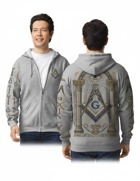 MasonView | Zip Hoodie Gildan 18600