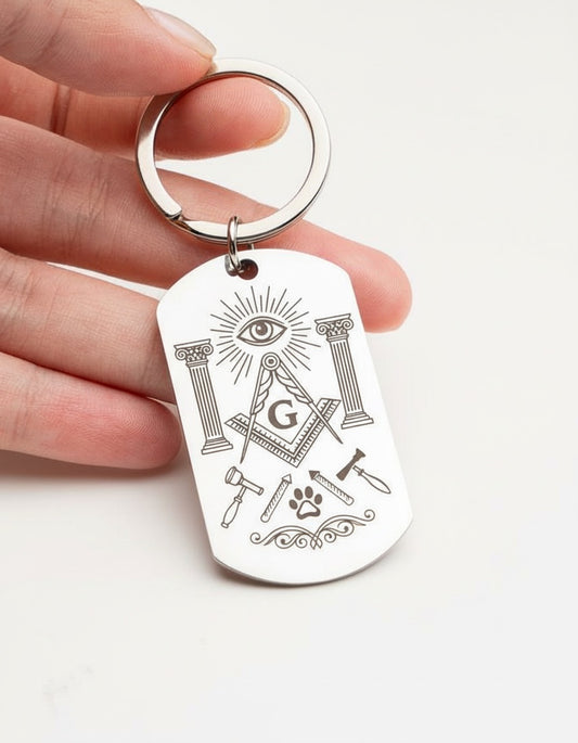 MasonView | Stainless Steel Keychain