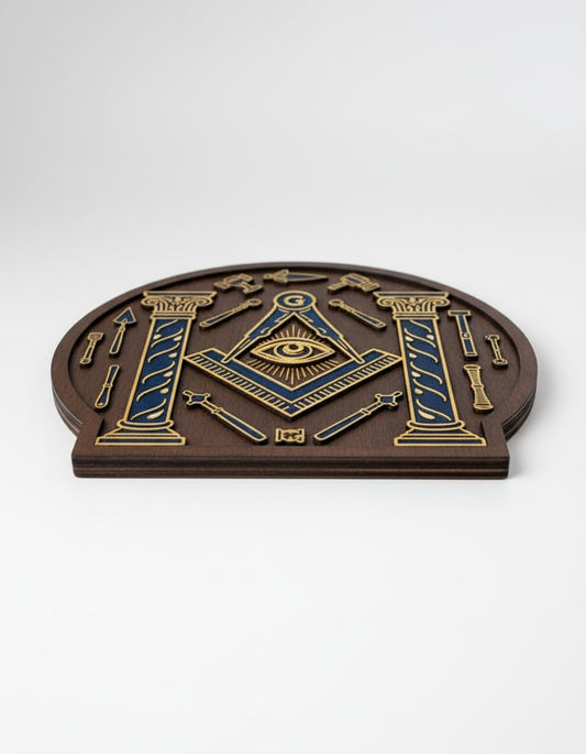 MasonView | Custom Shape 2-layer Wooden Sign
