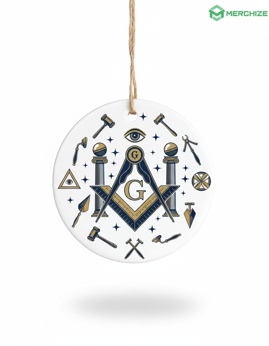 MasonView | Ceramic Ornament