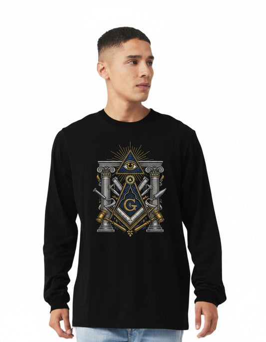 MasonView | Unisex Jersey Long Sleeve Tee Bella Canvas 3501