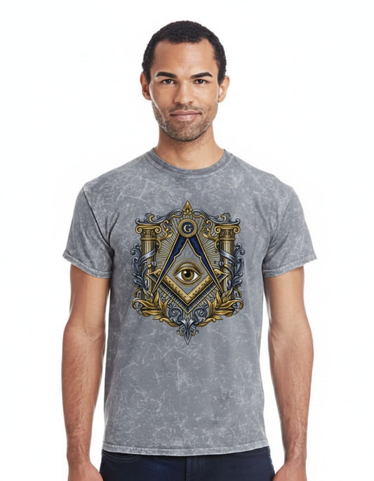 MasonView | Unisex Mineral Wash T-shirt Colortone 1300
