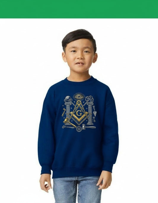 MasonView | Youth Sweatshirt Gildan 18000B