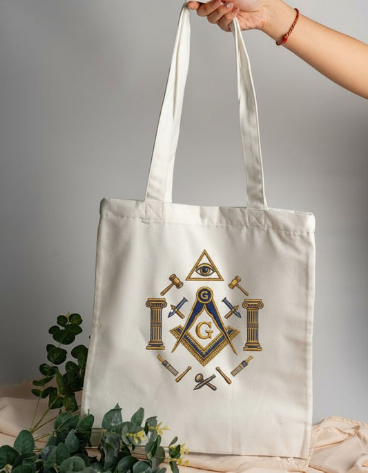 MasonView | Embroidered Tote Bag