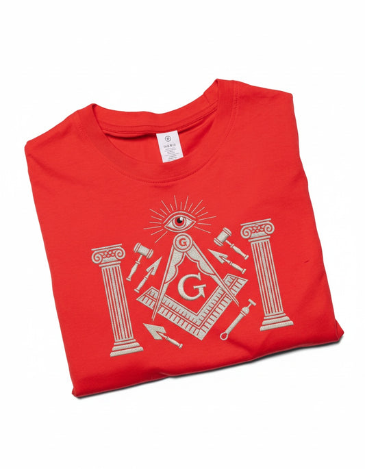 MasonView | Embroidered Unisex T-shirt