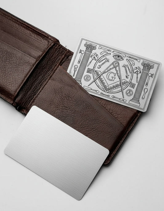 MasonView | Metal Wallet Card