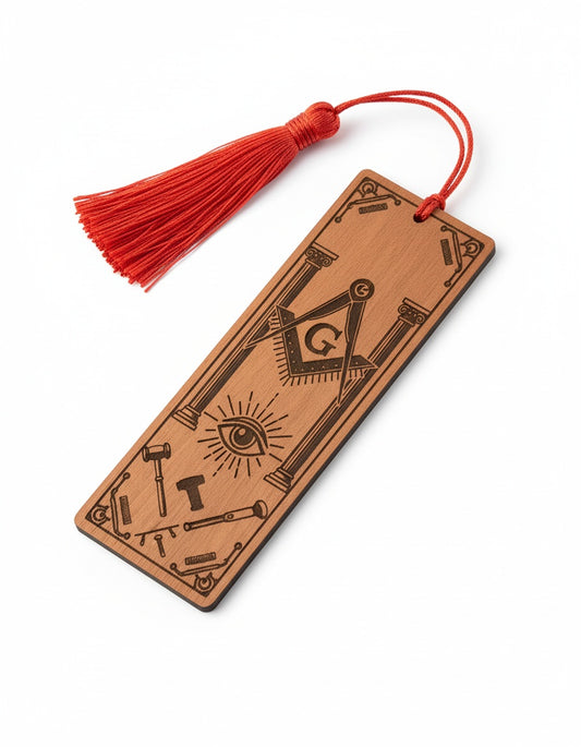MasonView | Custom Shape Wooden Bookmark