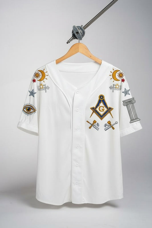 MasonView | Embroidered Unisex Baseball Jersey