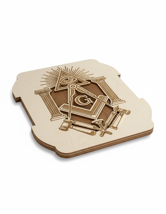 MasonView | 3-Layer Custom Shape Wooden Frame