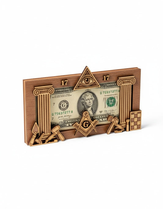 MasonView | 4-Layer Wooden Money Holder