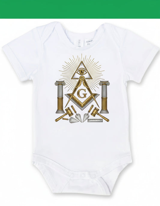 MasonView | Baby Short Sleeve Bodysuit