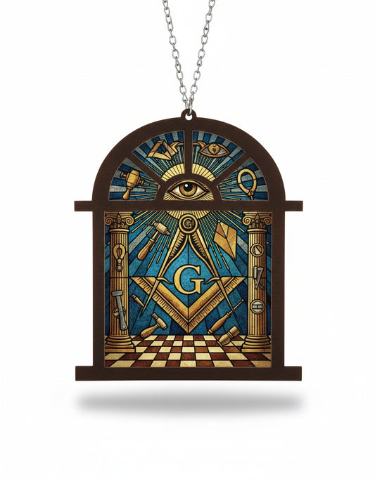 MasonView | Custom Shape Window Hanging Suncatcher