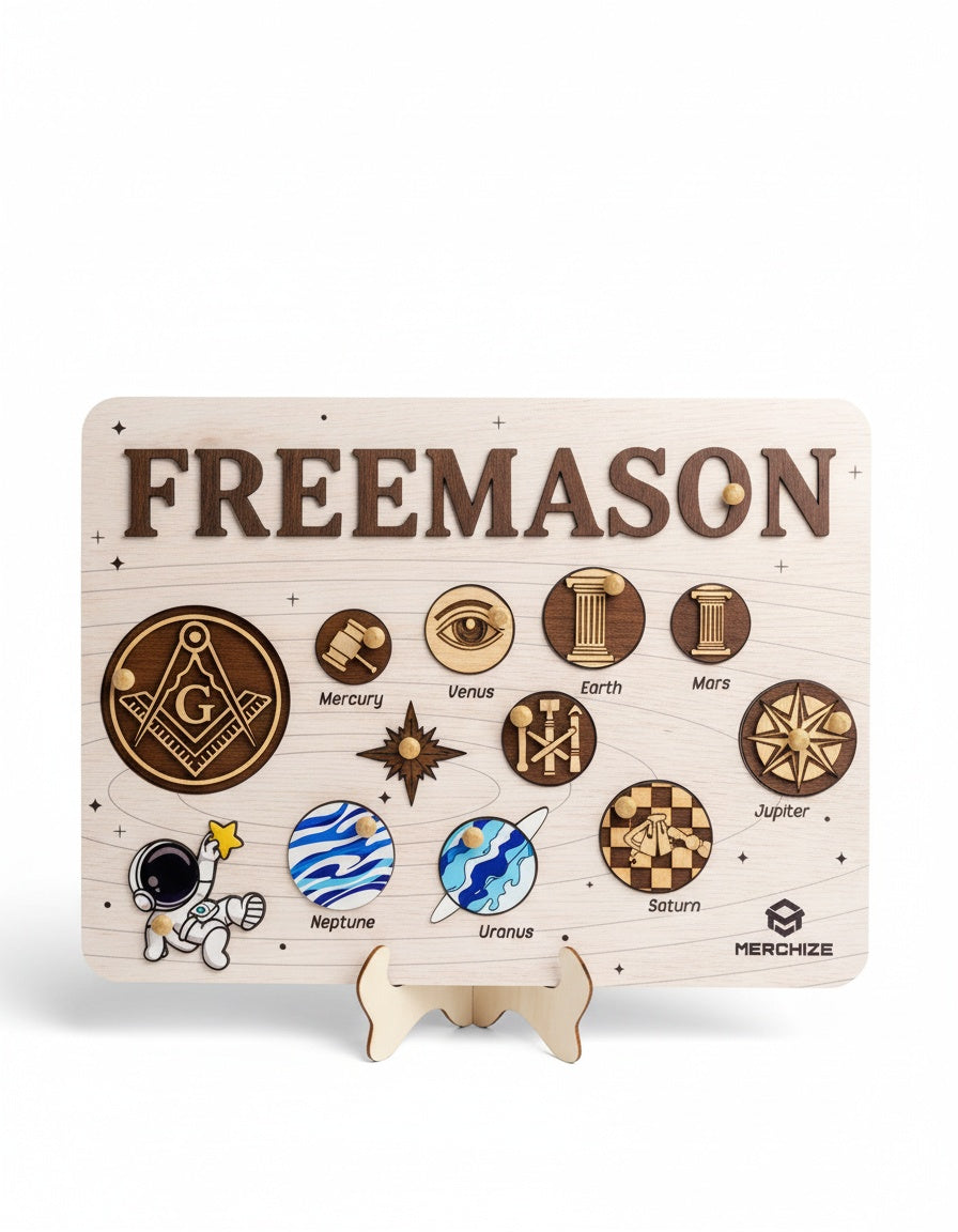MasonView | Wooden Puzzle Board