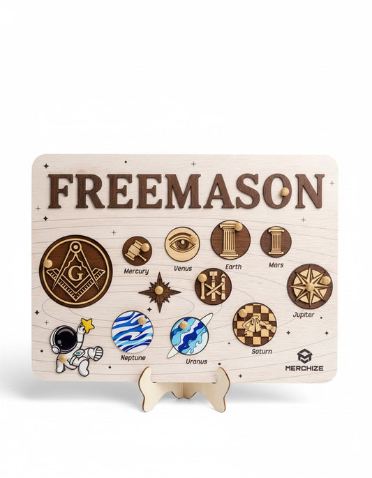 MasonView | Wooden Puzzle Board