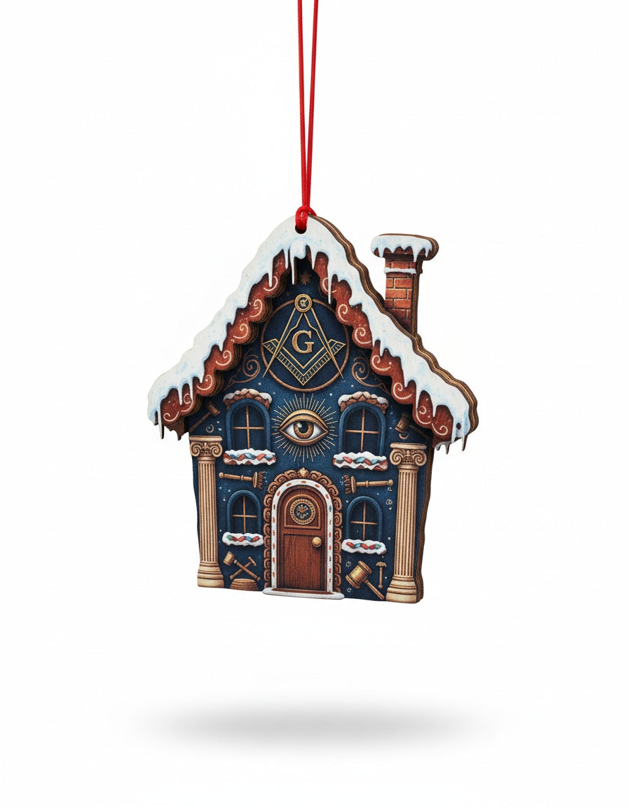 MasonView | Custom Shape 2-Layered Wood Ornament