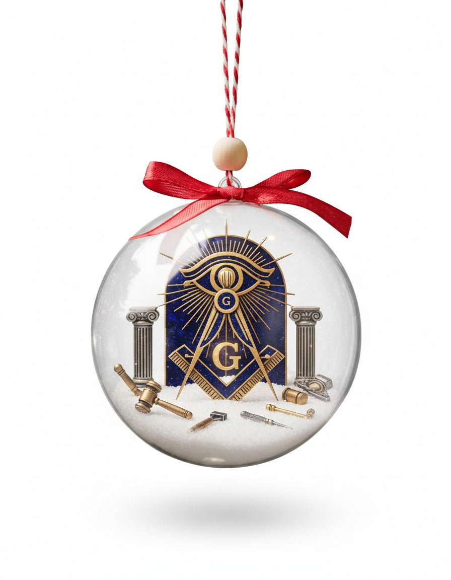 MasonView | Clear Christmas Bauble