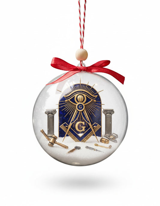 MasonView | Clear Christmas Bauble