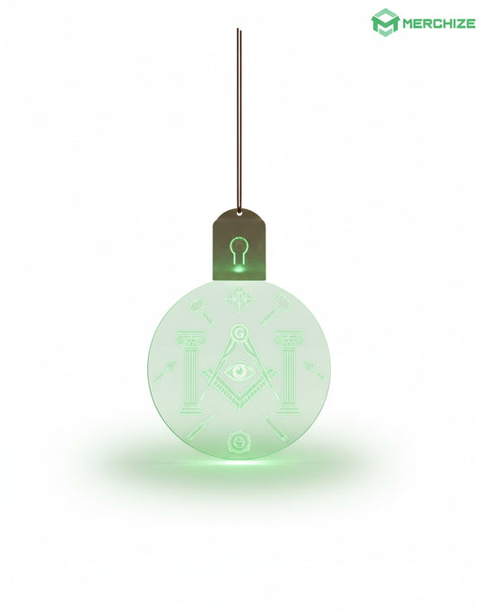 MasonView | Acrylic LED Light Up Ornament
