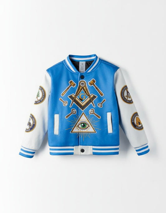 MasonView | All-over Print Kids and Youth Baseball Jacket