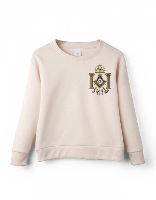 MasonView | Embroidered Youth Sweatshirt