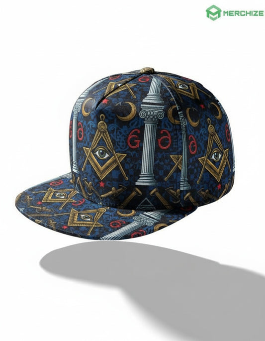 MasonView | All-over Print Snapback Cap