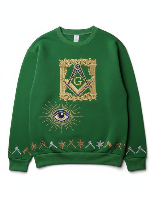 MasonView | Side Bow Embroidered Sweatshirt