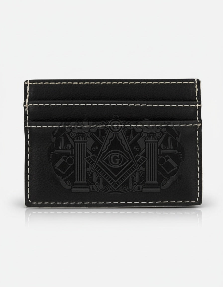 MasonView | Leatherette Wallet Clip