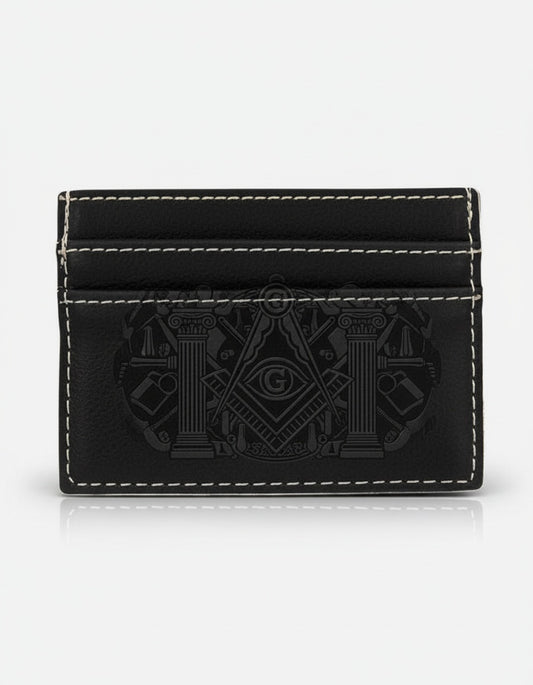 MasonView | Leatherette Wallet Clip